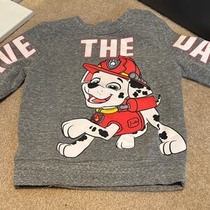 🌈4/$25🌈 Paw Patrol Marshall Gray Sweatshirt
